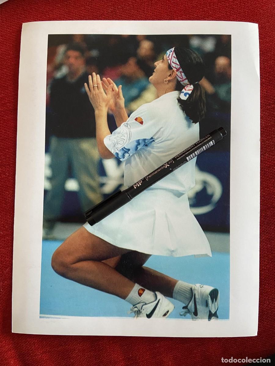 Collectionnisme sportif: F34440 FOTO FOTOGRAFIA ORIGINAL TENIS CONCHITA MARTINEZ (16-11-1995) TORNEO WTA NUEVA YORK