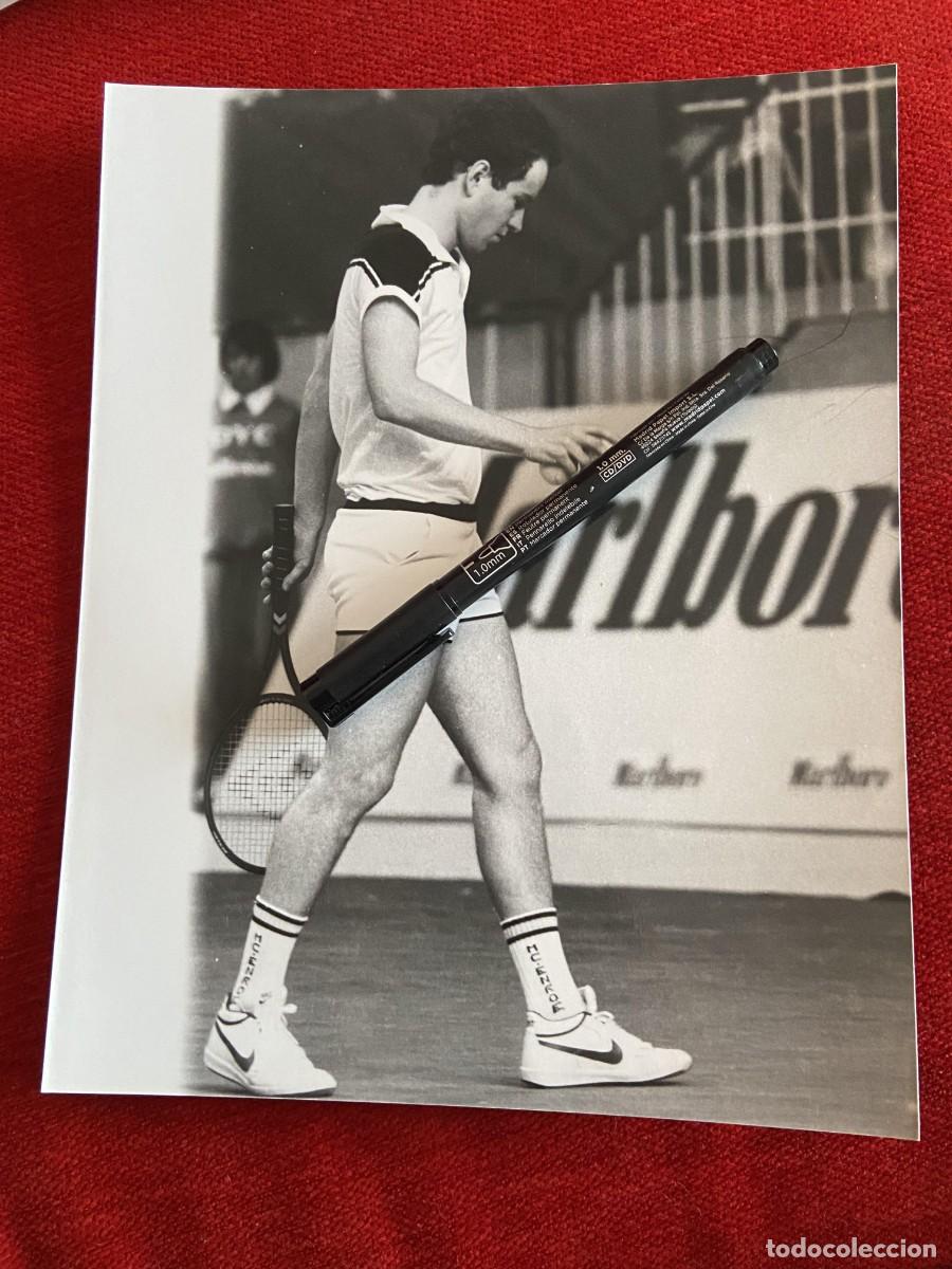 Sports collectibles: F34461 FOTO FOTOGRAFIA ORIGINAL TENIS JOHN MCENROE