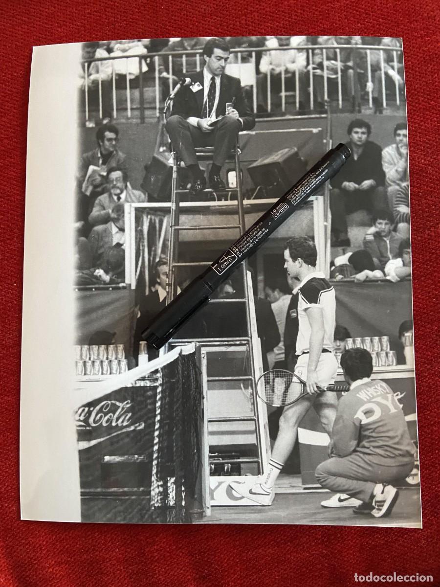 Sports collectibles: F34467 FOTO FOTOGRAFIA ORIGINAL TENIS JOHN MCENROE DYC
