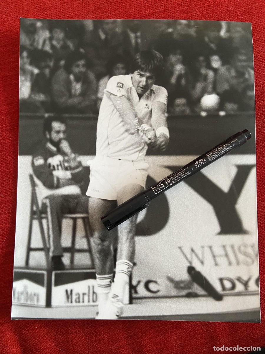 Sports collectibles: F34469 FOTO FOTOGRAFIA ORIGINAL TENIS JIMMY CONNORS DYC