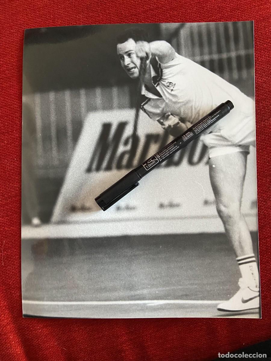 Sports collectibles: F34482 FOTO FOTOGRAFIA ORIGINAL TENIS JOHN MCENROE