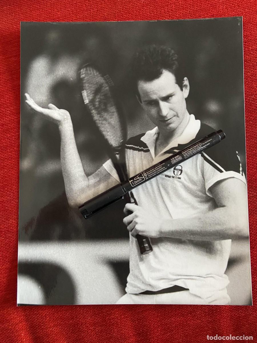 Sports collectibles: F34484 FOTO FOTOGRAFIA ORIGINAL TENIS JOHN MCENROE