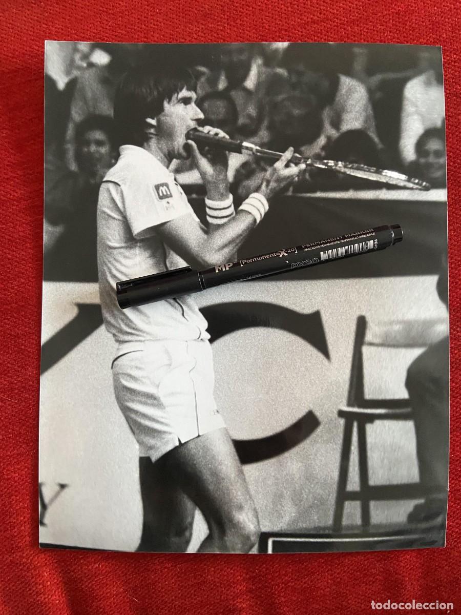 Sports collectibles: F34486 FOTO FOTOGRAFIA ORIGINAL TENIS JIMMY CONNORS DYC