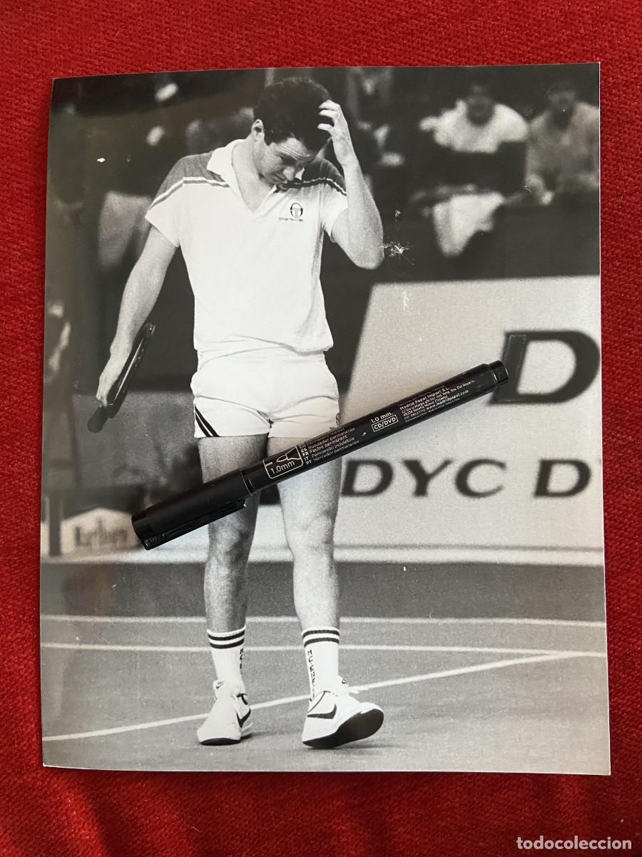 Sports collectibles: F34488 FOTO FOTOGRAFIA ORIGINAL TENIS JOHN MCENROE DYC