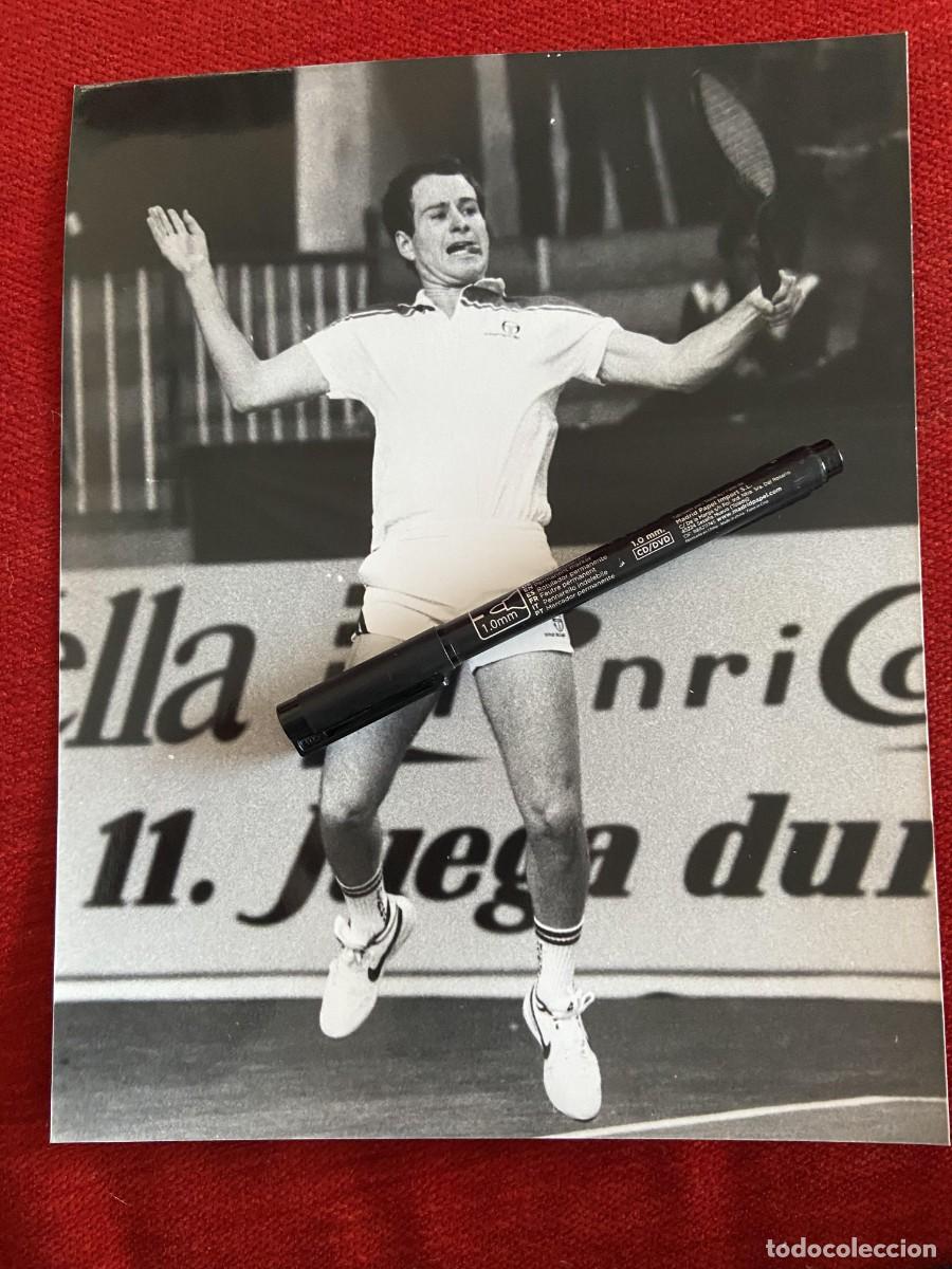 Sports collectibles: F34492 FOTO FOTOGRAFIA ORIGINAL TENIS JOHN MCENROE