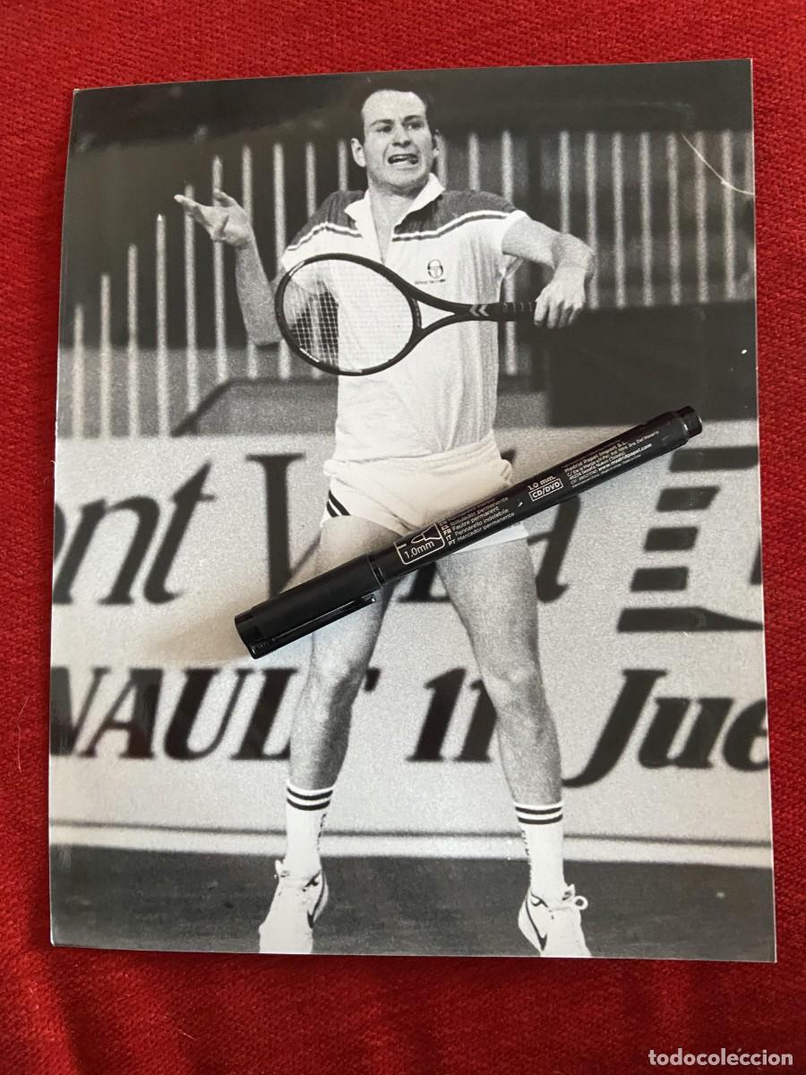 Sports collectibles: F34494 FOTO FOTOGRAFIA ORIGINAL TENIS JOHN MCENROE DYC