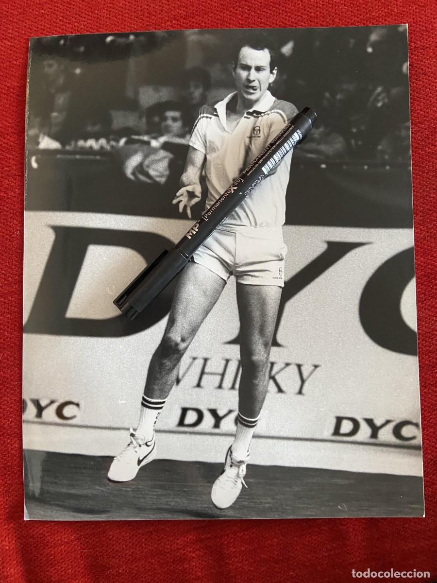 Sports collectibles: F34503 FOTO FOTOGRAFIA ORIGINAL TENIS JOHN MCENROE DYC