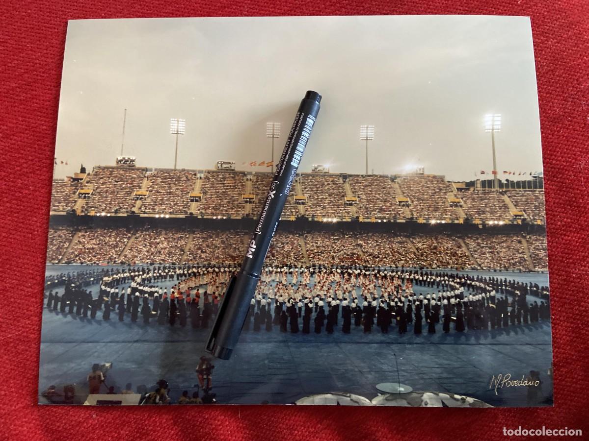 Sports collectibles: F34532 FOTO FOTOGRAFIA ORIGINAL CEREMONIA INAUGURACION OLIMPIDAS JUEGOS OLIMPICOS 1992