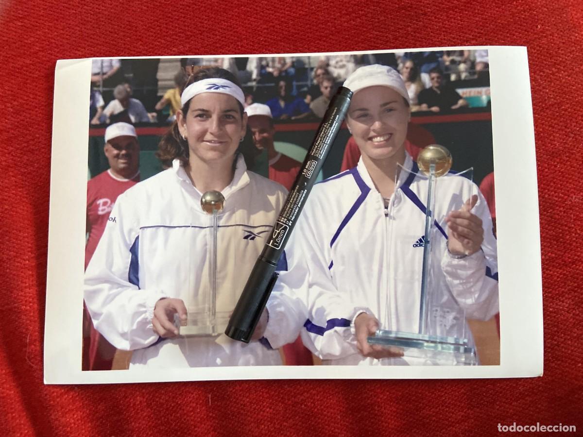 Sports collectibles: F34542 FOTO FOTOGRAFIA ORIGINAL TENIS CAMPEON ARANTXA SANCHEZ VICARIO Y DESCONOZCO LA OTRA???