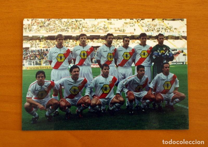 Collectionnisme sportif: Rayo Vallecano - Equipo-Alineaci&oacute;n - Temporada 97-98-1997-1997 - Foto tama&ntilde;o 10'5x15 cm.