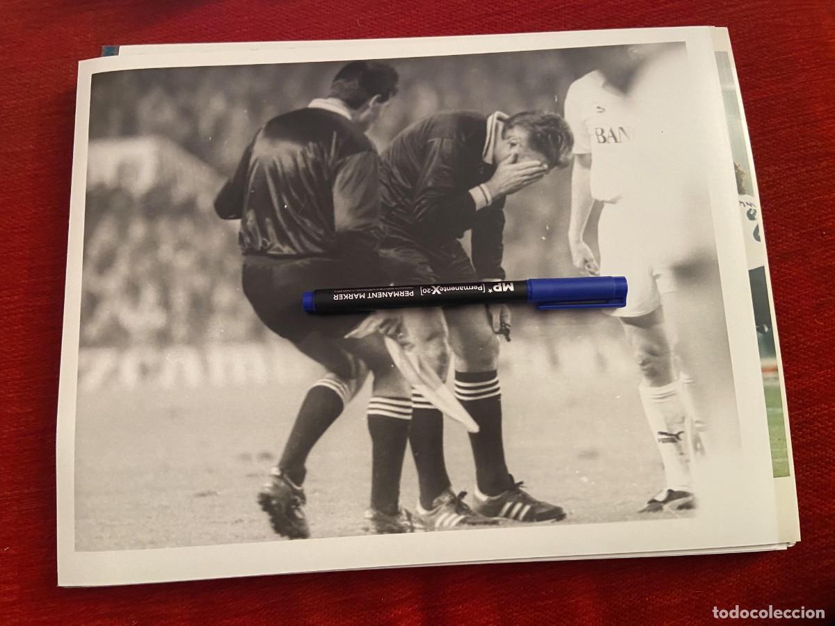 Collectionnisme sportif: FF1981 FOTO FOTOGRAFIA ORIGINAL AGRESION ARBITRO INTERNACIONAL