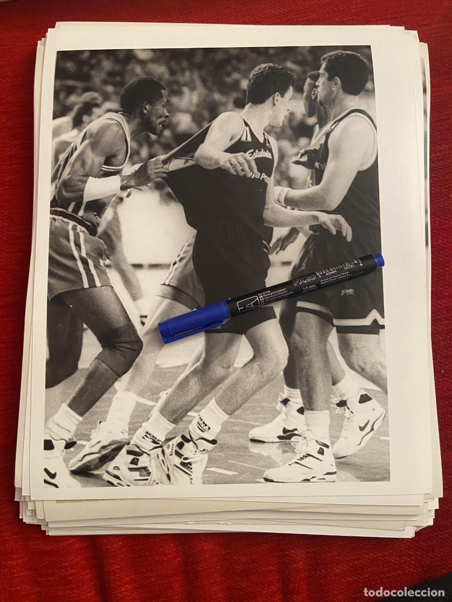 Collectionnisme sportif: FF2081 FOTO FOTOGRAFIA ORIGINAL BALONCESTO ESTUDIANTES ORENGA &iquest;ALBERTO HERREROS?