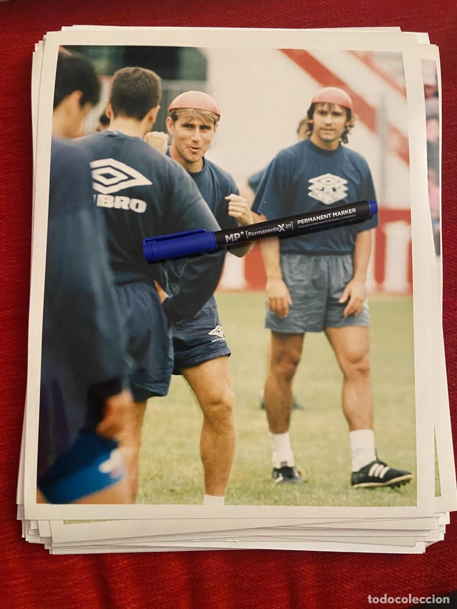 Collectionnisme sportif: FF2083 FOTO FOTOGRAFIA ORIGINAL ENTRENAMIENTO &iquest;RAYO VALLECANO? DESCONOZCO QUIENES SON??