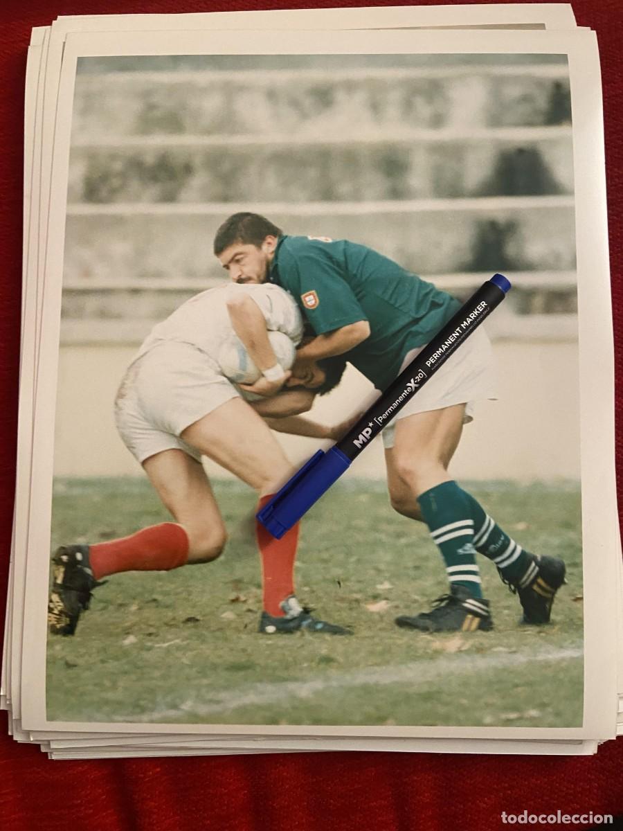 Collectionnisme sportif: FF2091 FOTO FOTOGRAFIA ORIGINAL RUGBY DESCONOZCO LOS JUGADORES PORTUGAL???