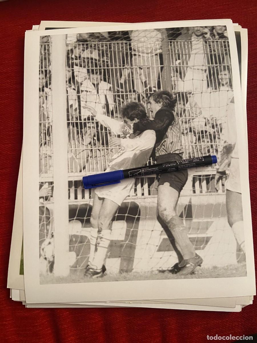 Collectionnisme sportif: FF2103 FOTO FOTOGRAFIA ORIGINAL RAYO VALLECANO Y...? DESCONOZCO QUIENES SON??