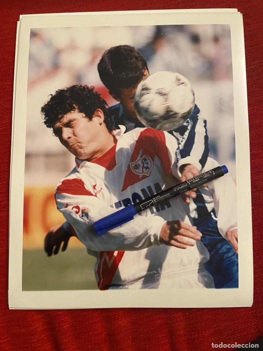 Collectionnisme sportif: FF2127 FOTO FOTOGRAFIA ORIGINAL RAYO VALLECANO ONESIMO