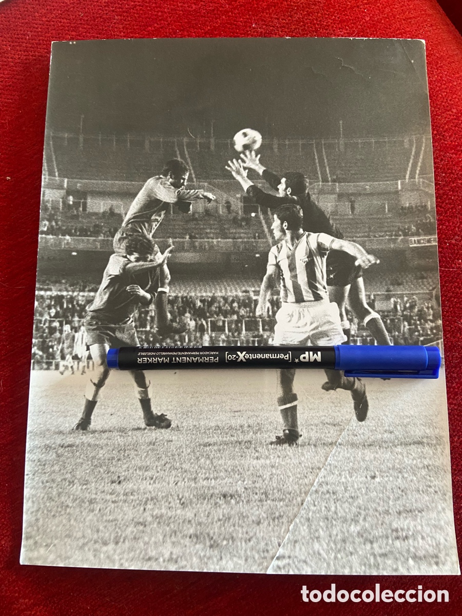 Collectionnisme sportif: F35418 FOTO FOTOGRAFIA ORIGINAL BETIS DEPORTIVO CORU&Ntilde;A (12-5-1970) DESEMPATE COPA VILLANOVA PACHON
