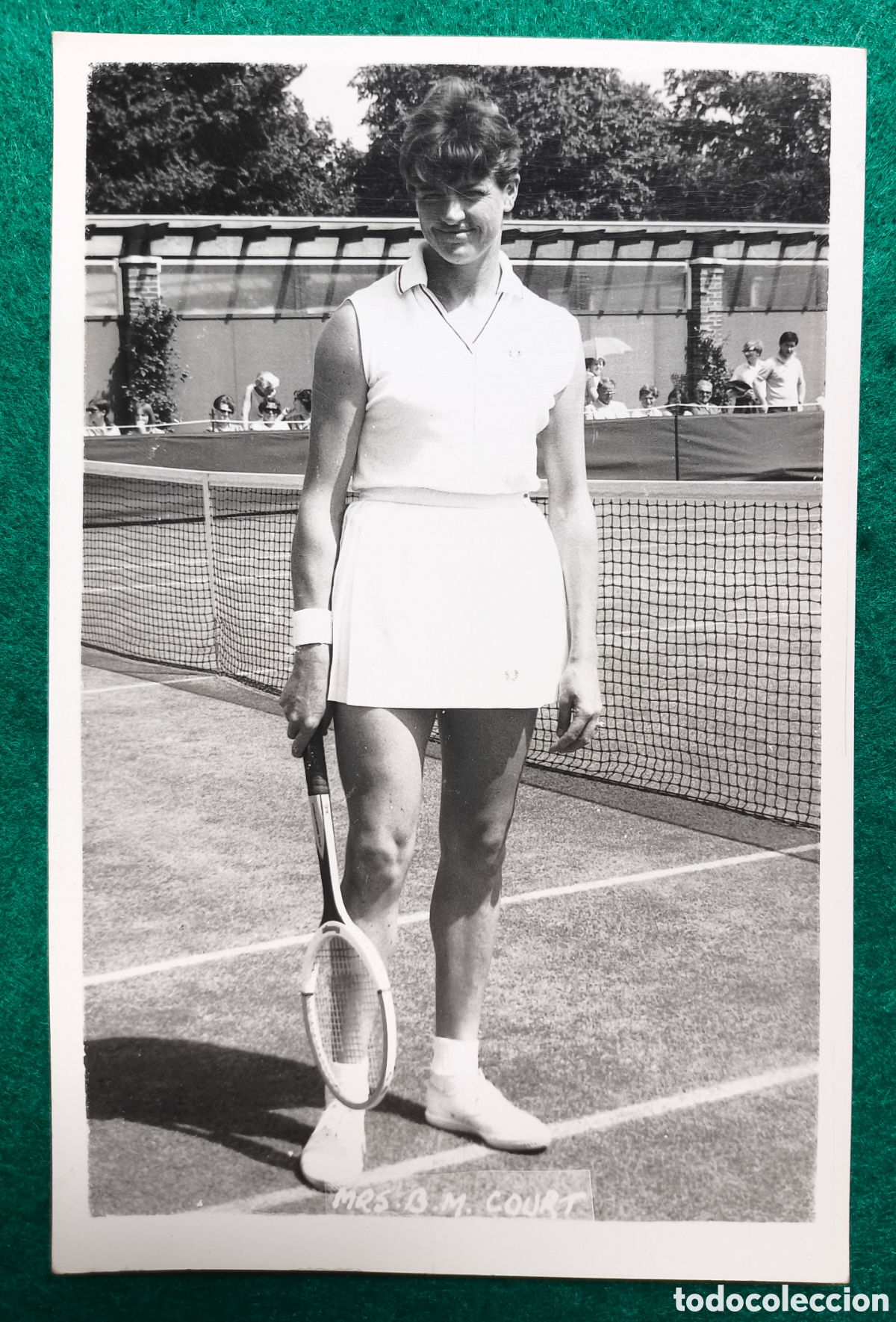 Collectionnisme sportif: MARGARET COURT TENNIS PLAYER AUSTRALIAN OPEN PHOTO C. 1965