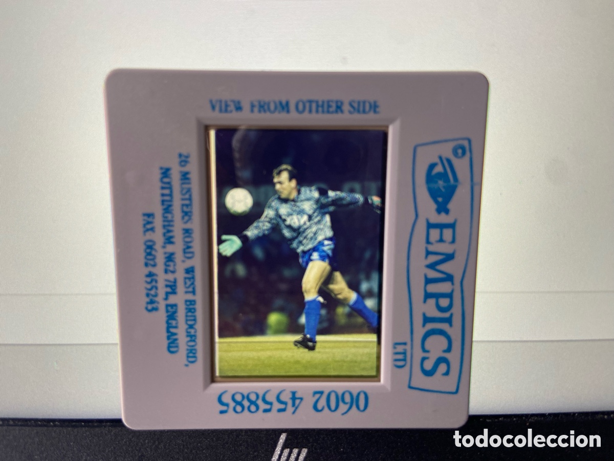 Collectionnisme sportif: DIAPOSITIVA ORIGINAL FOTO FOTOGRAFIA EVERTON (19-8-1992) NEVILLE SOUTHALL
