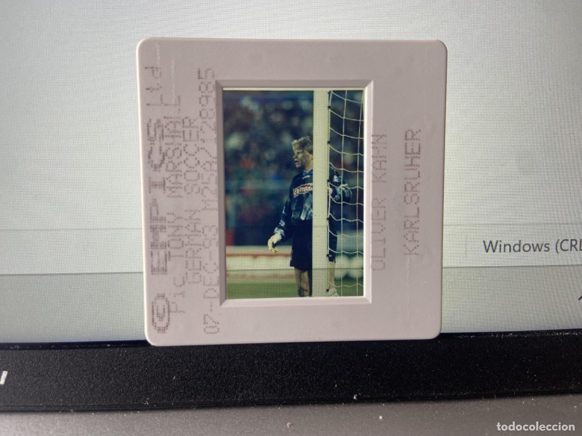 Collectionnisme sportif: DIAPOSITIVA ORIGINAL FOTOGRAFIA FOTO KARLSRUHER GIRONDINS (7-12-1993) OLIVER KAHN
