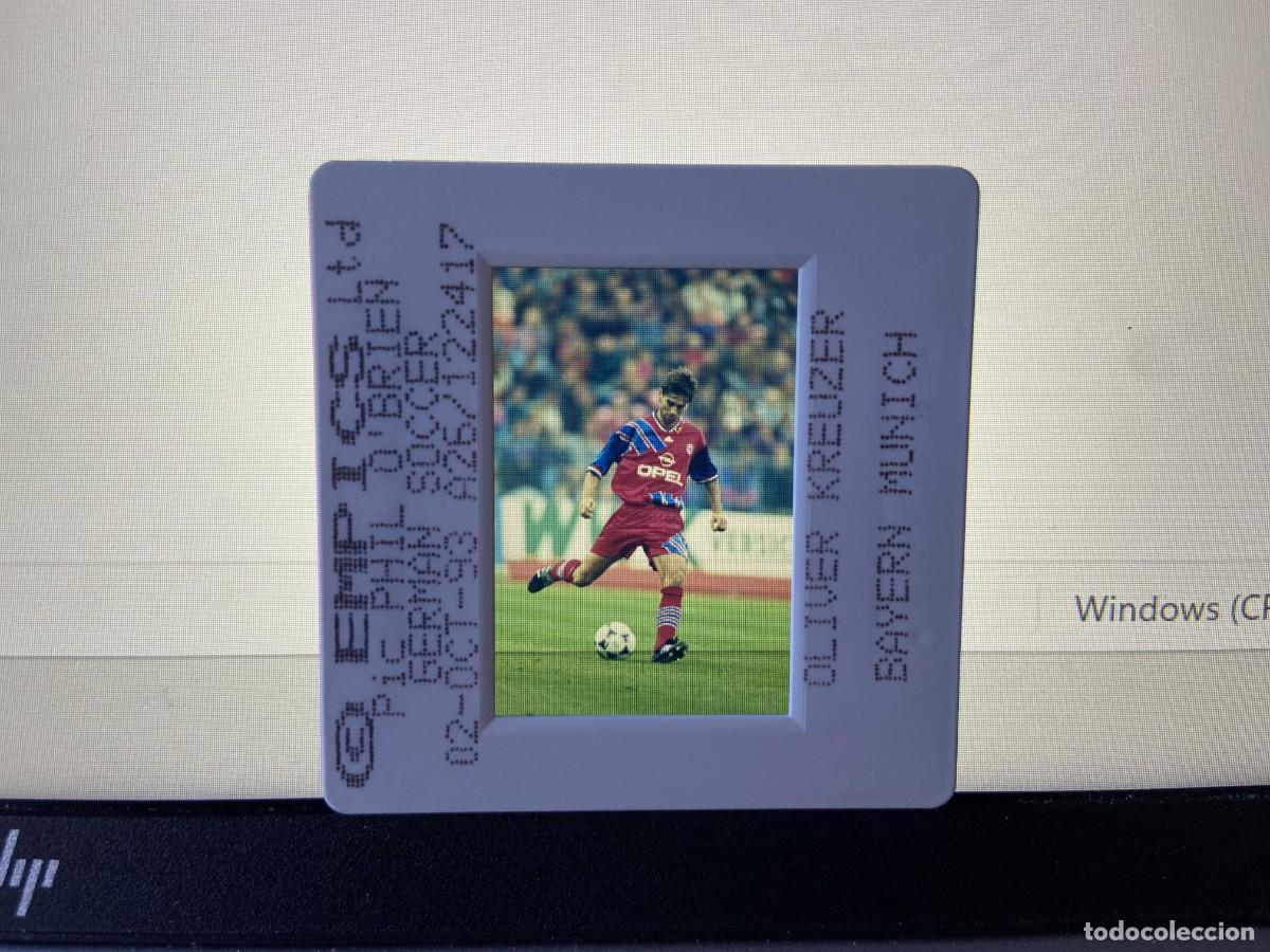 Collectionnisme sportif: DIAPOSITIVA ORIGINAL FOTOGRAFIA FOTO BAYERN MUNCHEN (2-10-1993) OLIVER KREUZER