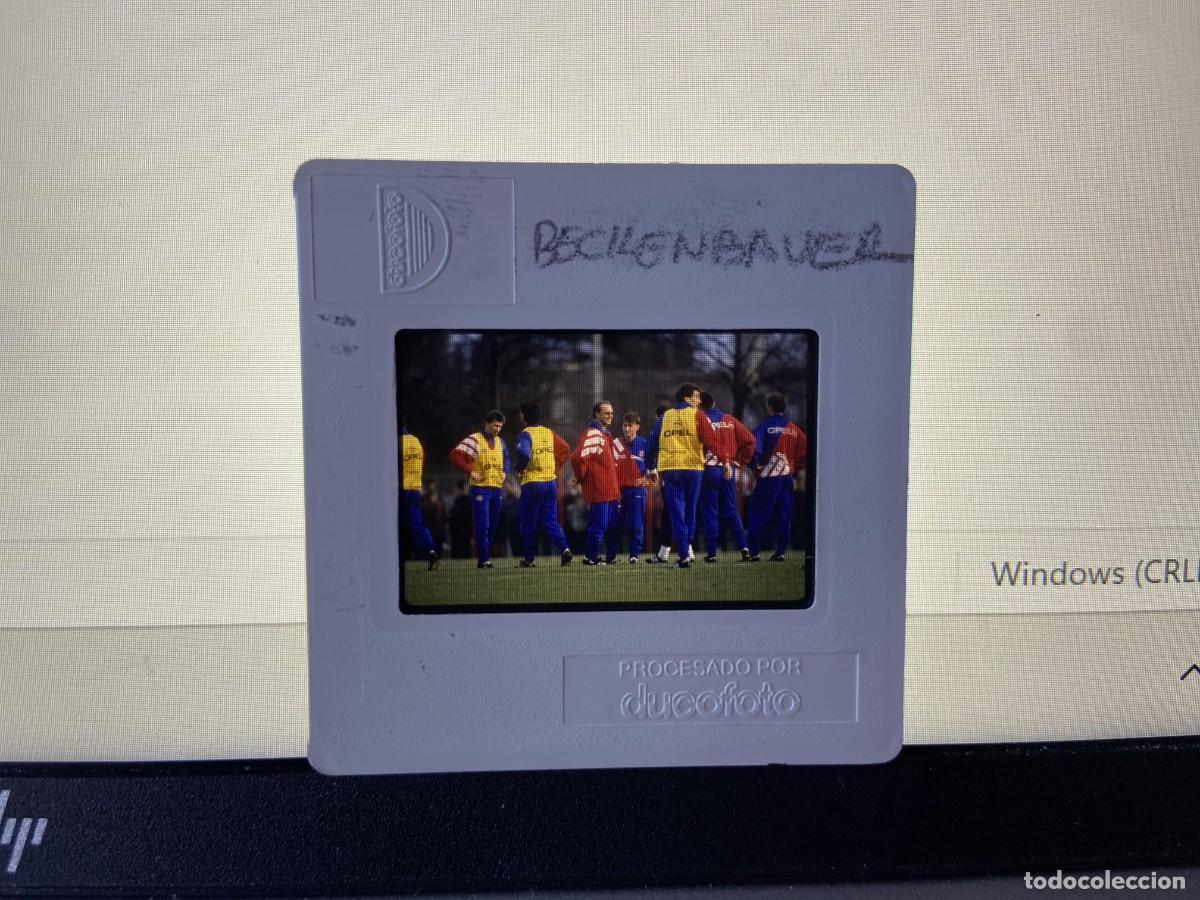 Collectionnisme sportif: DIAPOSITIVA ORIGINAL FOTOGRAFIA FOTO BAYERN MUNCHEN FRANZ BECKENBAUER JUGADORES