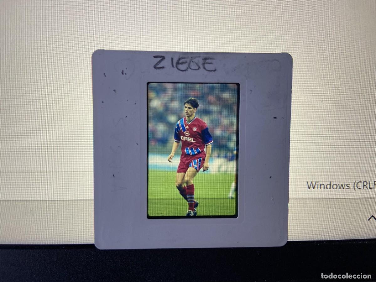 Collectionnisme sportif: DIAPOSITIVA ORIGINAL FOTOGRAFIA FOTO BAYERN MUNCHEN CHRISTIAN ZIEGE