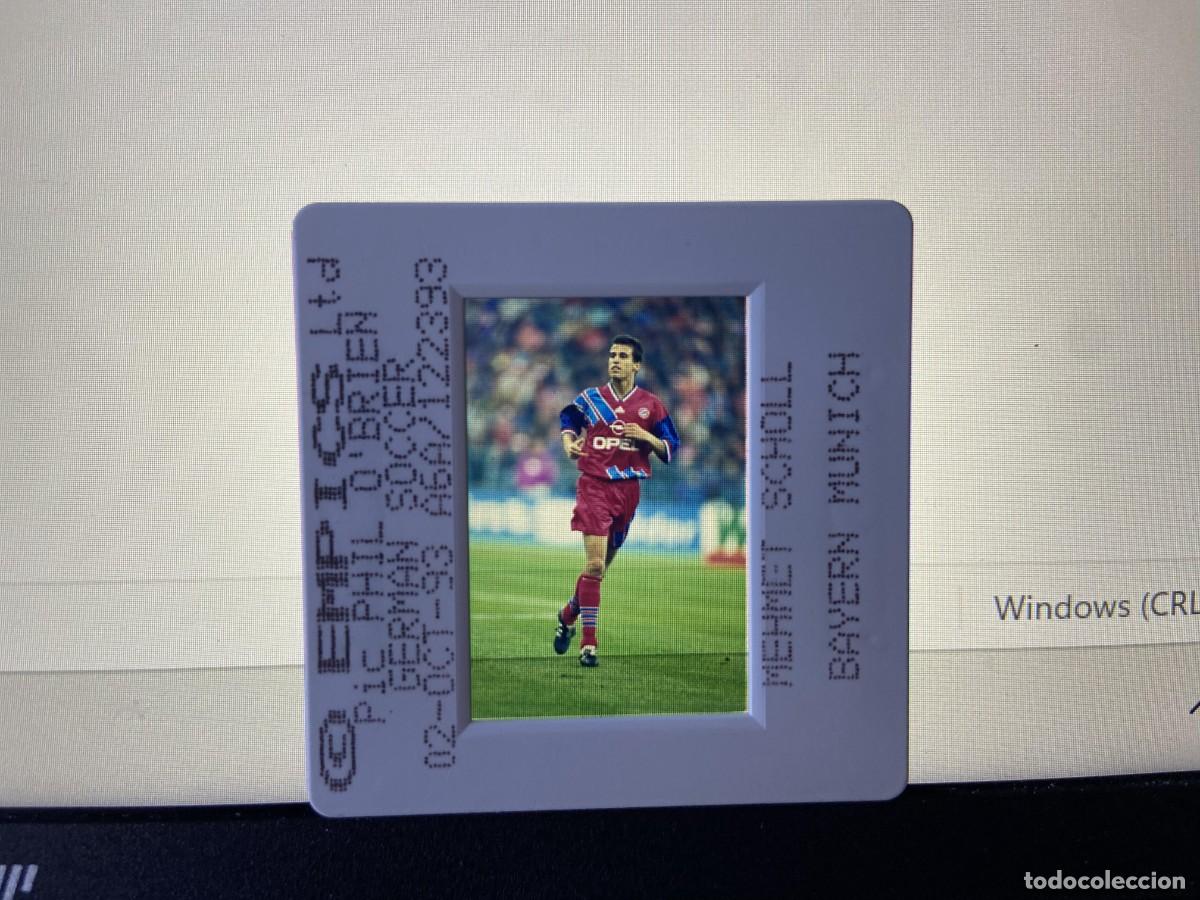 Collectionnisme sportif: DIAPOSITIVA ORIGINAL FOTOGRAFIA FOTO BAYERN MUNCHEN (2-10-1993) MEHMET SCHOLL