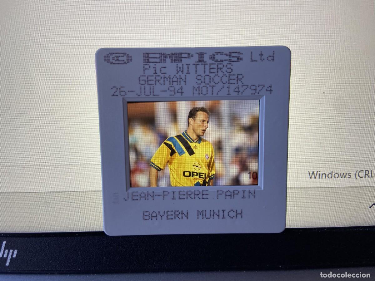 Collectionnisme sportif: DIAPOSITIVA ORIGINAL FOTOGRAFIA FOTO BAYERN MUNCHEN (26-7-1994) JEAN-PIERRE PAPIN