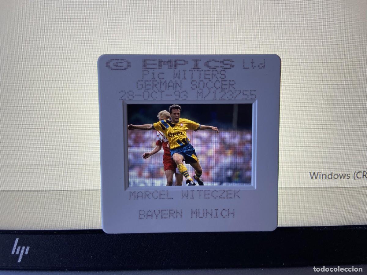 Collectionnisme sportif: DIAPOSITIVA ORIGINAL FOTOGRAFIA FOTO BAYERN MUNCHEN (28-10-1993) MARCEL WITECZEK