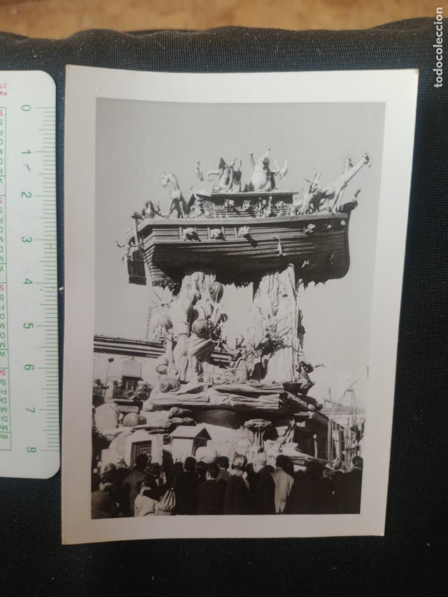 Coleccionismo deportivo: Fallas de Valencia, foto original - Foto 1