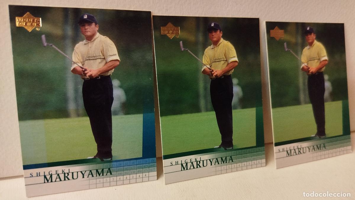 Coleccionismo deportivo: Tarjetasd de golf- 3 - de SHIGEKI MARUYAMA - Foto 3
