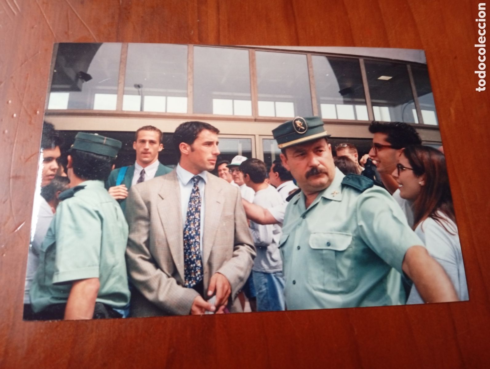 Sports collectibles: FOTO FOTOGRAFIA JUGADOR FUTBOL A&Ntilde;OS 90