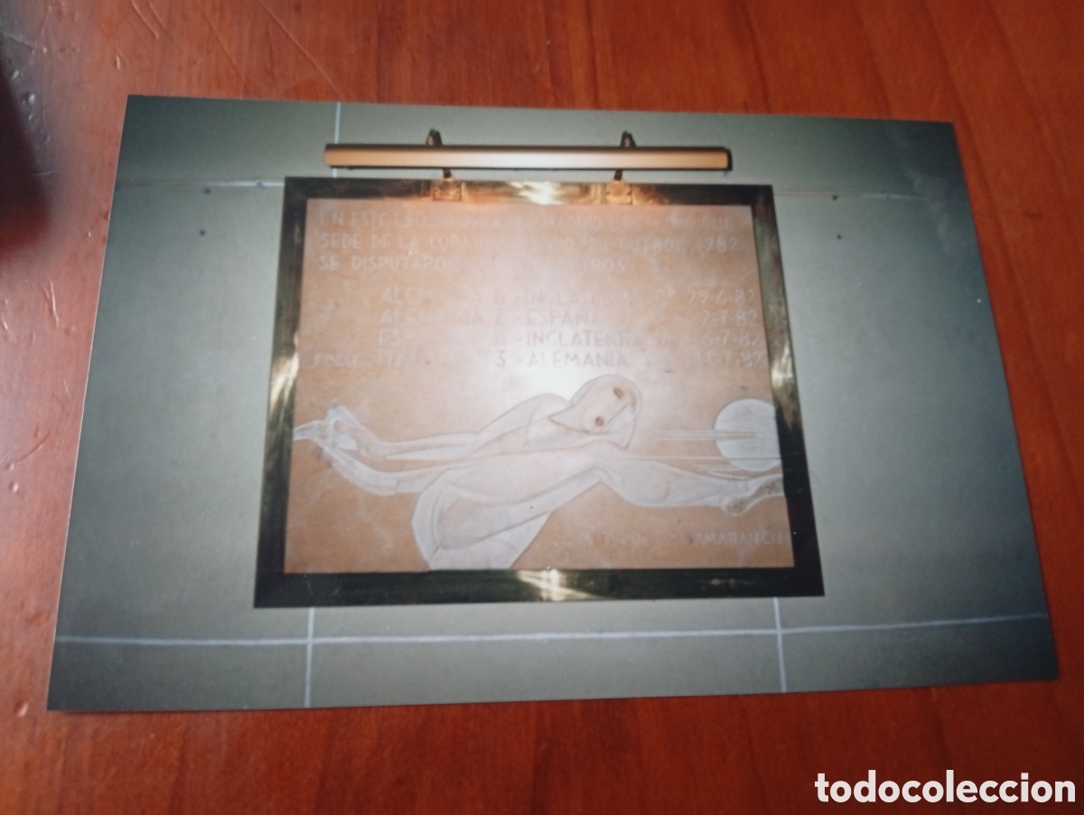 Collectionnisme sportif: FOTO FOTOGRAFIA PLACA CONMEMORATIVA COPA 1982