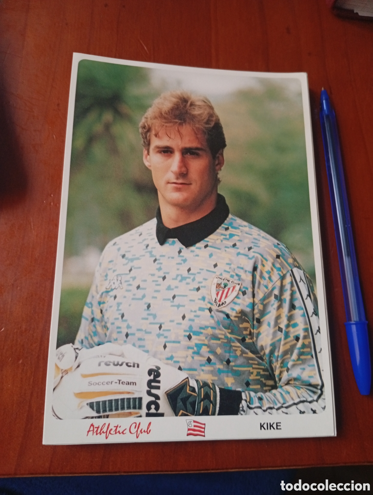 Collectionnisme sportif: FOTO FOTOGRAFIA PROMOCIONAL JUGADOR FUTBOL FUTBOLISTA ATHLETIC CLUB - KIKE