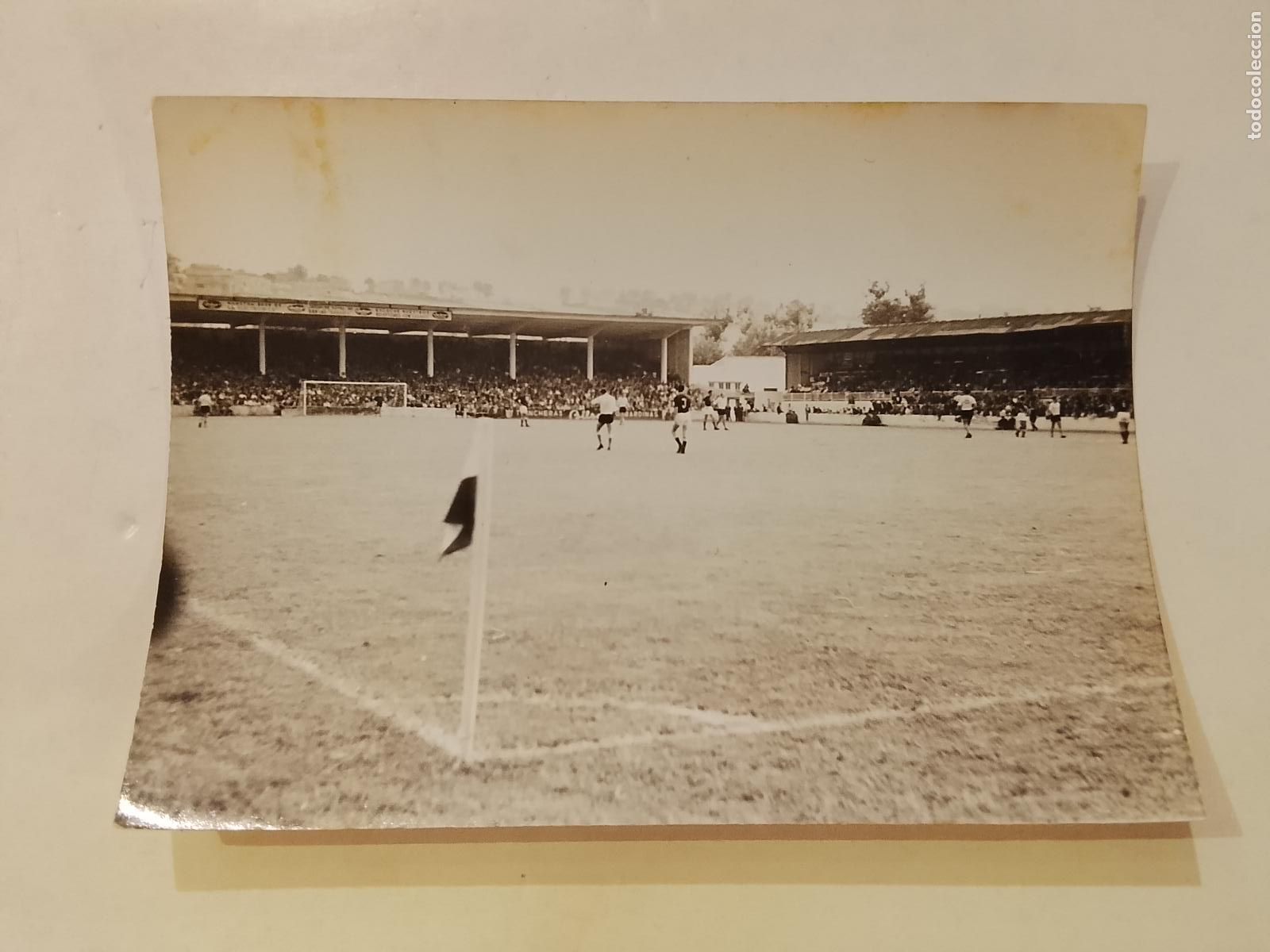 Coleccionismo deportivo: CAMPO DE FUTBOL - SANTANDER - EL SARDINERO ? - FOTOGRAFIA ANTIGUA ESTADIO FUTBOL -(115.363)