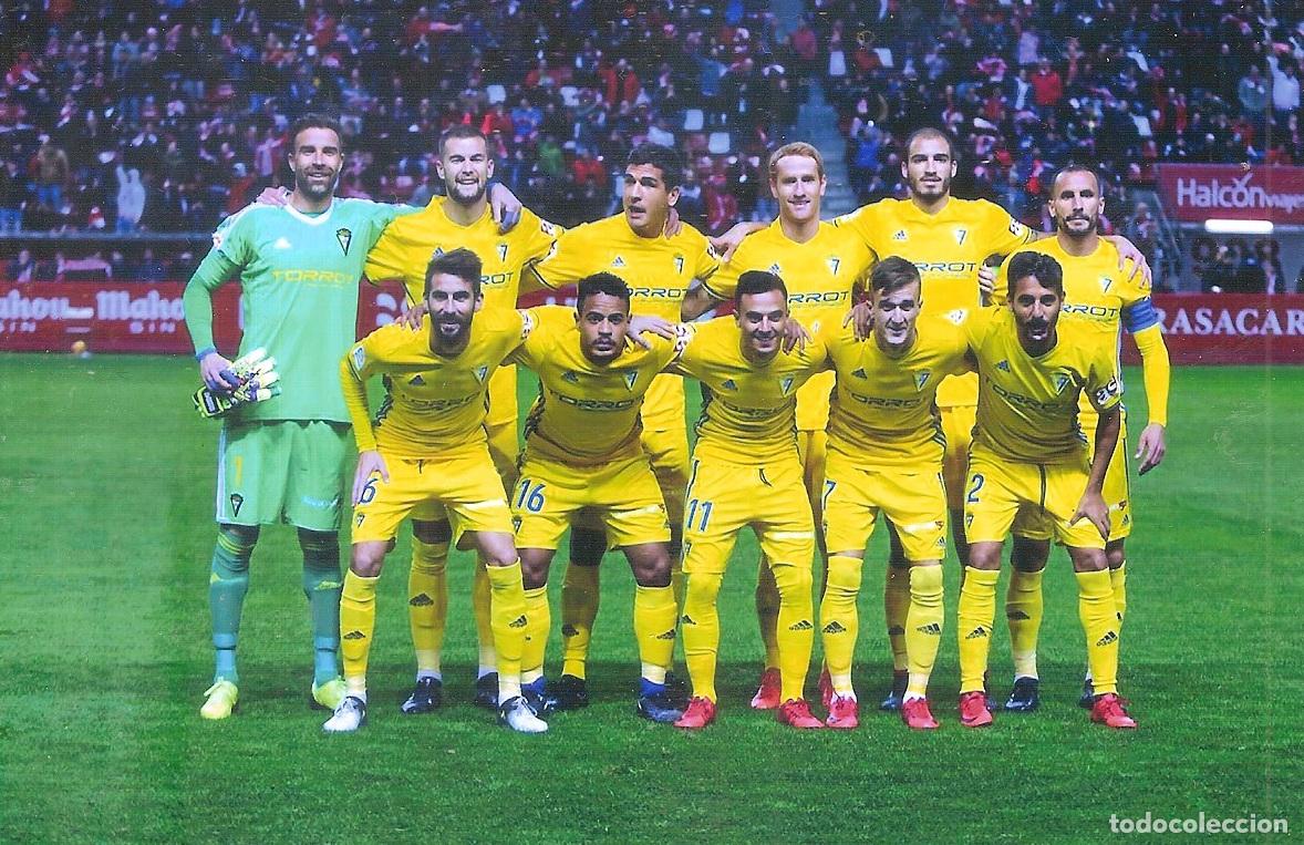 Coleccionismo deportivo: FOTOGRAF&Iacute;A C&Aacute;DIZ CF 2017/18