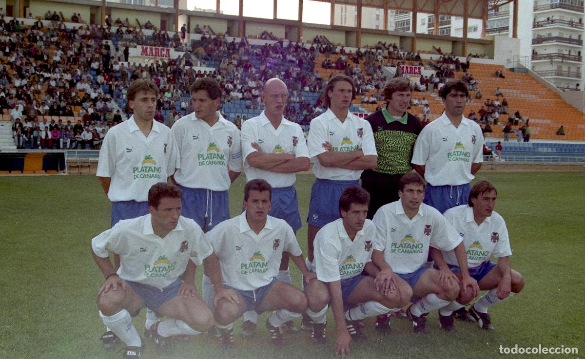 Coleccionismo deportivo: FOTOGRAF&Iacute;A CD TENERIFE 1991/92