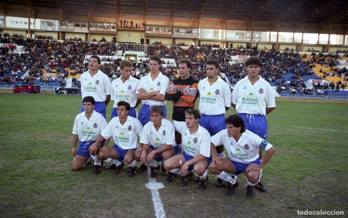 Coleccionismo deportivo: FOTOGRAF&Iacute;A CD TENERIFE 1990/91