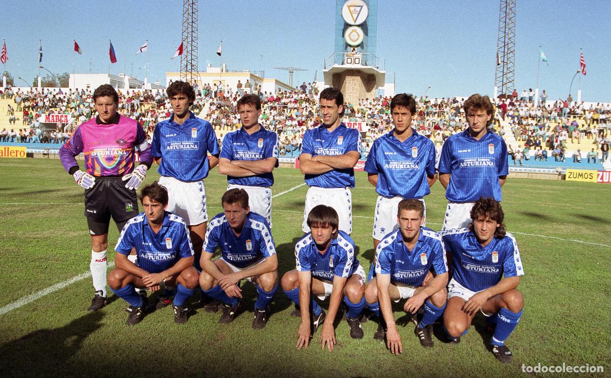 Coleccionismo deportivo: FOTOGRAF&Iacute;A REAL OVIEDO 1992/93