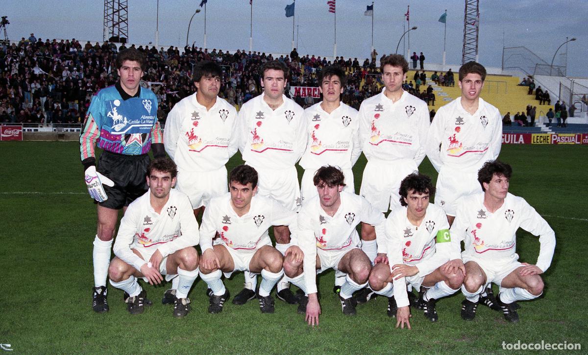 Coleccionismo deportivo: FOTOGRAF&Iacute;A ALBACETE BALOMPI&Eacute; 1991/92