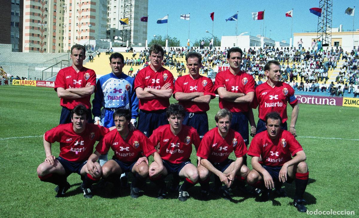 Coleccionismo deportivo: FOTOGRAF&Iacute;A CA OSASUNA 1991/92