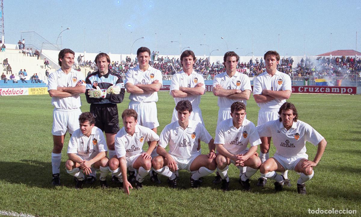 Coleccionismo deportivo: FOTOGRAF&Iacute;A VALENCIA 1990/91