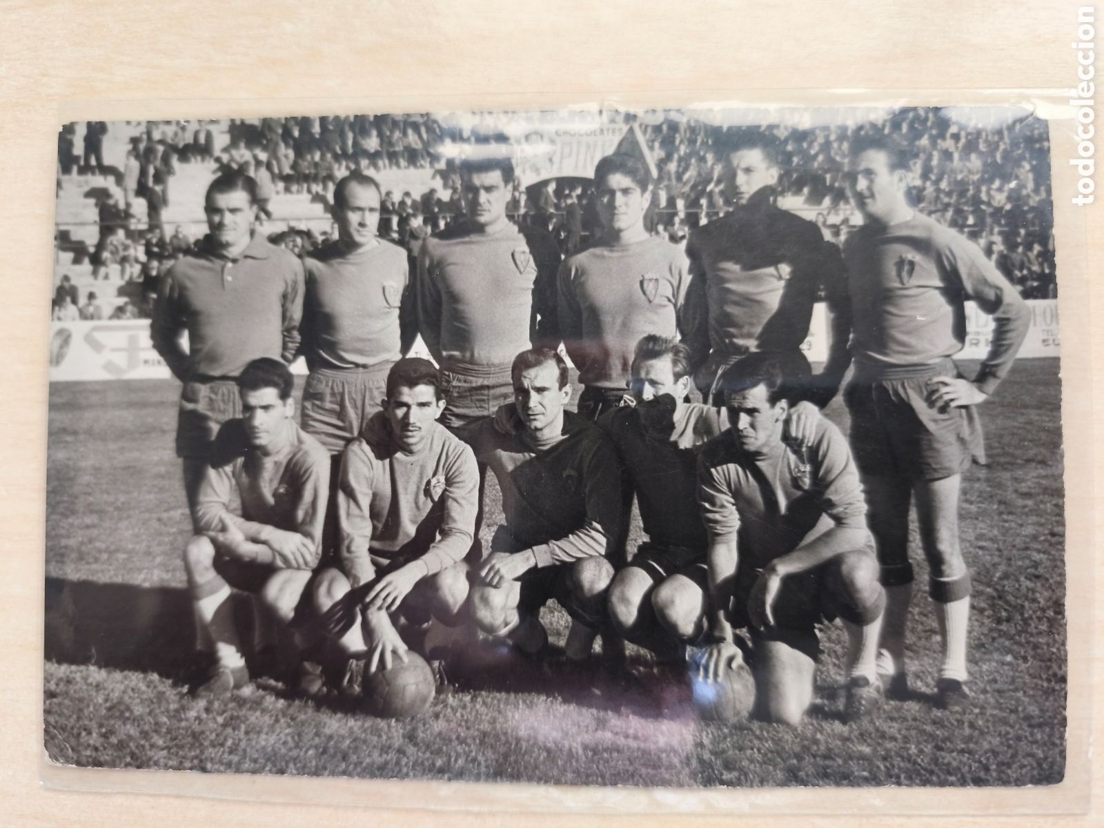 Coleccionismo deportivo: REAL ZARAGOZA - ALINEACION 15.11.1959 FOTO ORIGINAL DE EPOCA