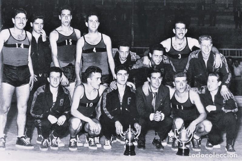 Coleccionismo deportivo: JOVENTUT DE BADALONA BALONCESTO 1954-1955. CAMPE&Oacute;N C. GENERAL&Iacute;SIMO. FOTO