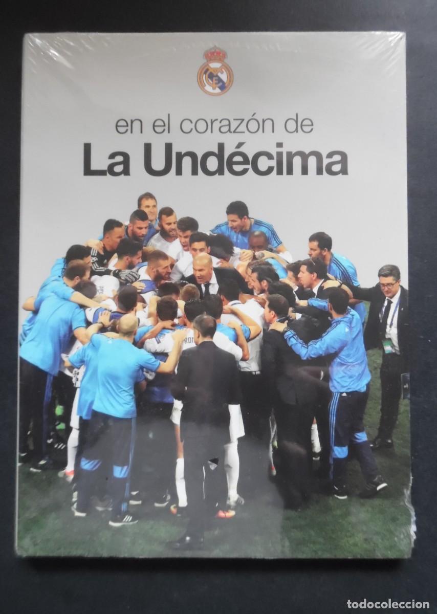 Coleccionismo deportivo: Real Madrid. En el coraz&oacute;n de la Und&eacute;cima: documental sobre el Madrid-Mil&aacute;n 2016. Precintado. DVD