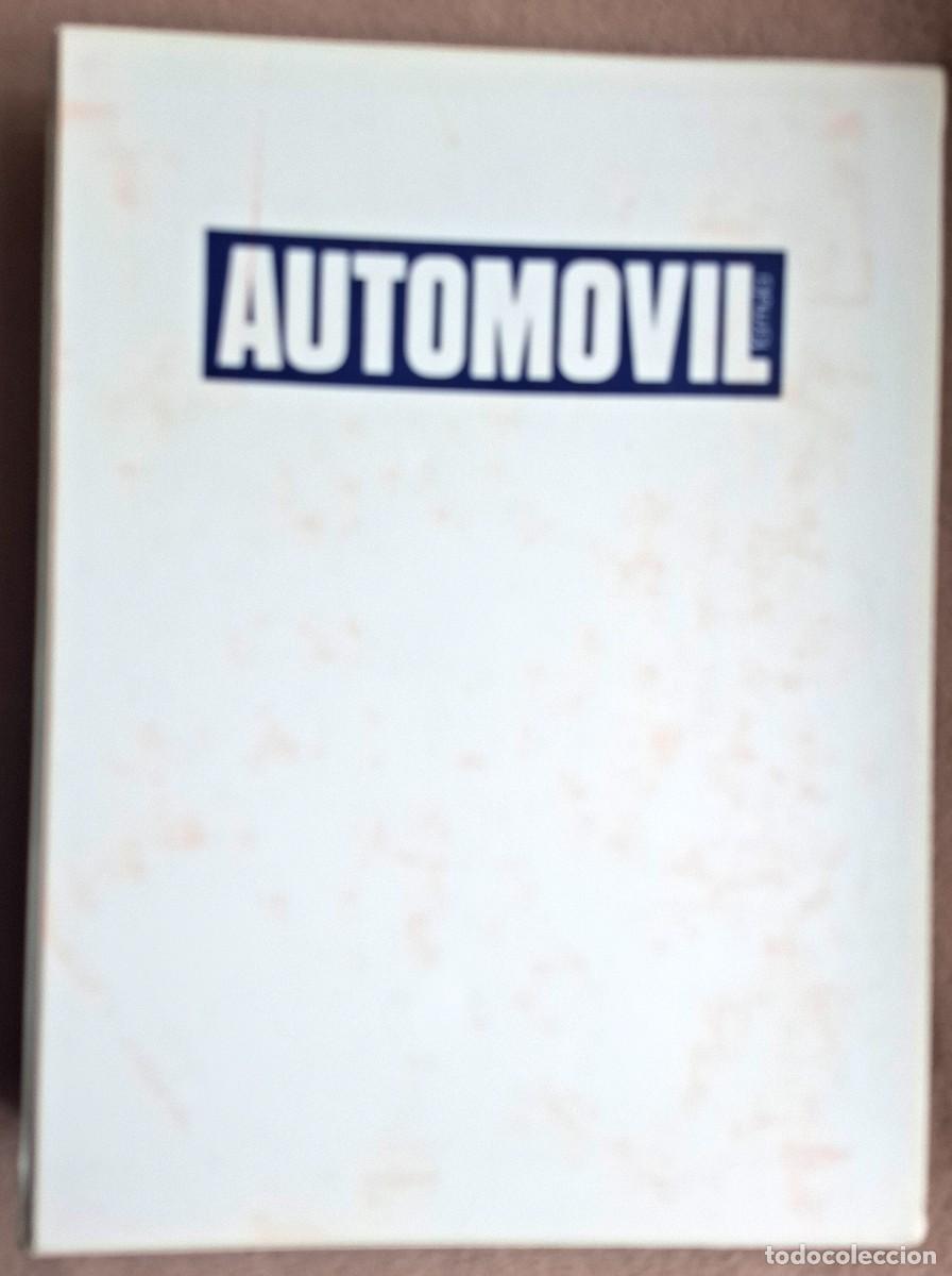 Coleccionismo deportivo: Carpeta contenedora para original para Revistas Automovil