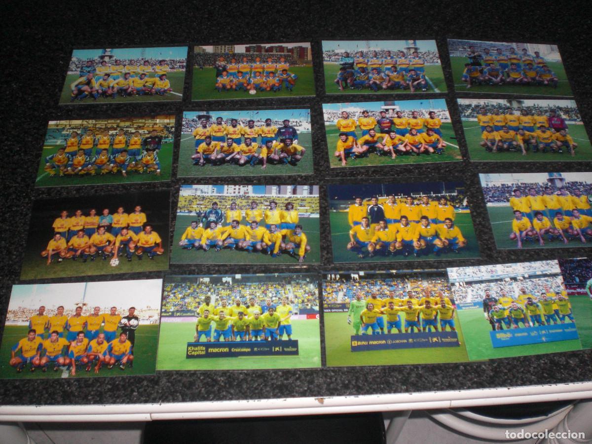 Coleccionismo deportivo: LOTE 17 FOTOGRAF&Iacute;AS C&Aacute;DIZ CF (15 CM X 10 CM)