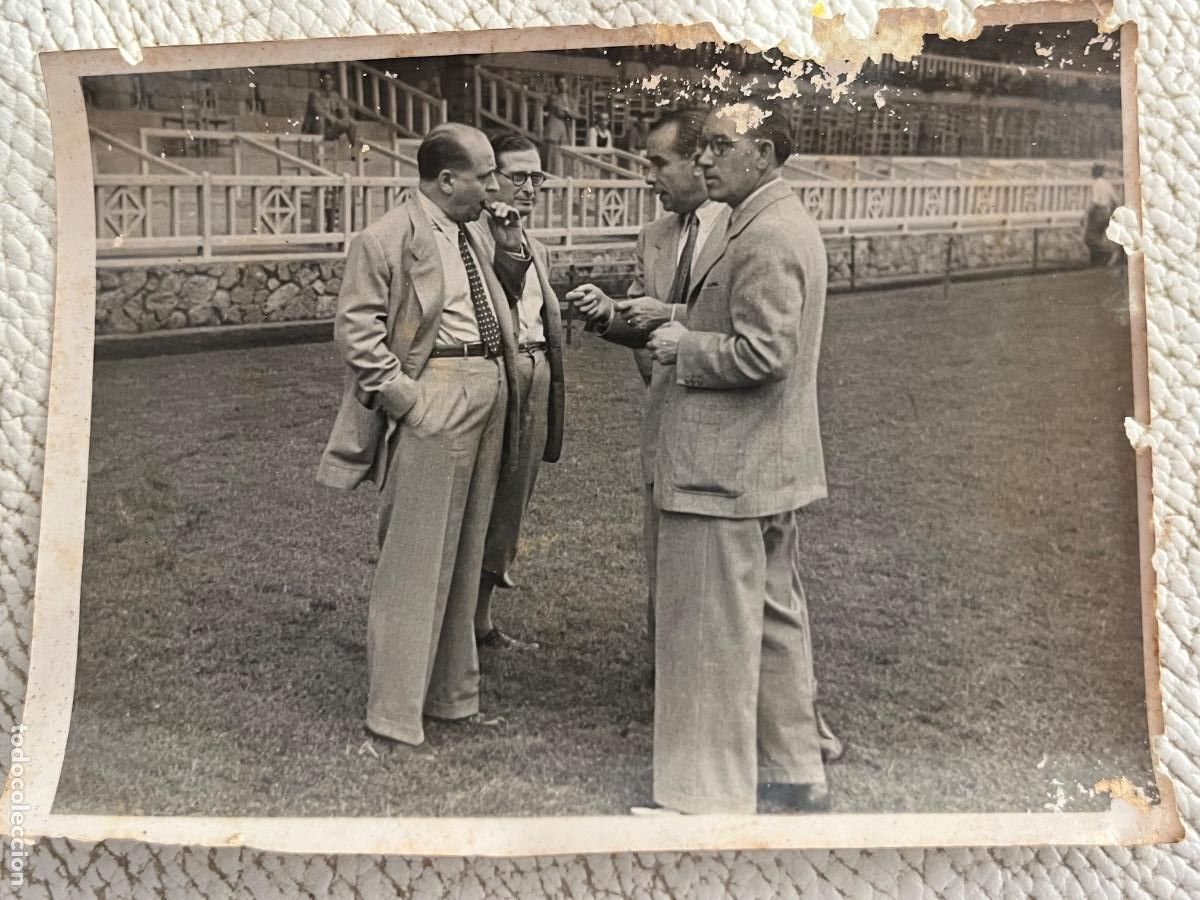 Collezionismo sportivo: FOTOGRAF&Iacute;A DE JOSEP SAMITIER FUTBOL CLUB BARCELONA 1950&rsquo;S FOT&Oacute;GRAFO VALLS