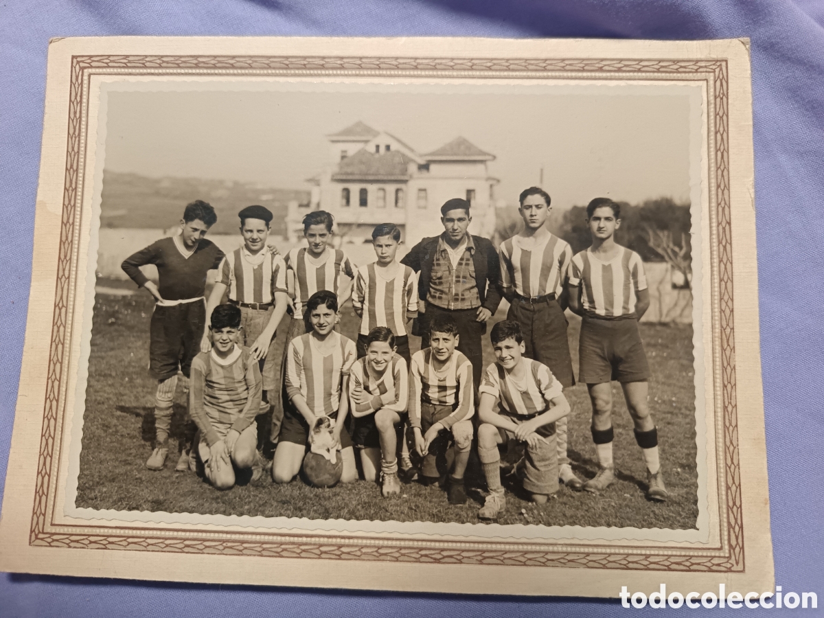 Coleccionismo deportivo: ANTIGUA FOTOGRAF&Iacute;A 1936, SPORTING CLUB PARK